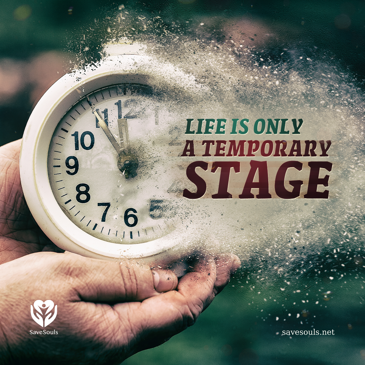 life is only a temporary stage
