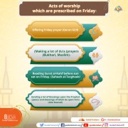 Acts of worship which are prescribed on Friday