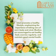 Islam promotes a healthy lifestyle