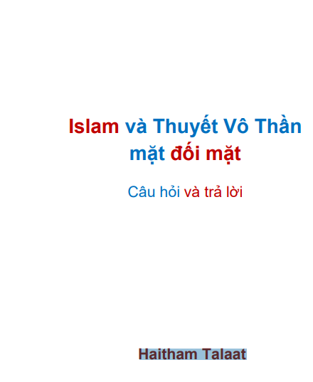 Islam và Thuyết Vô Thần mặt đối mặt