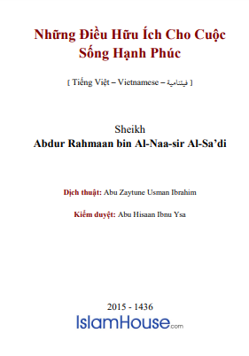 Những Điều Hữu Ích Cho Cuộc Sống Hạnh Phúc