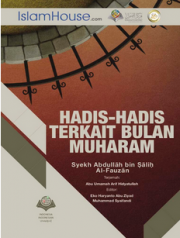 HADIS-HADIS TERKAIT BULAN MUHARAM