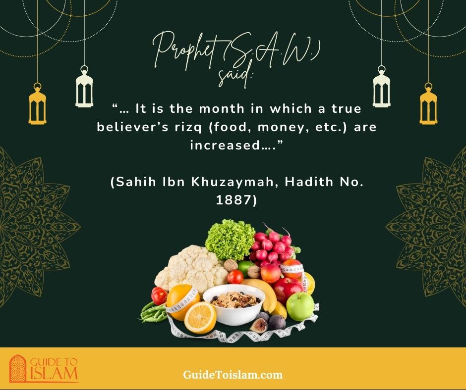 Ramadan is the month of Blessings