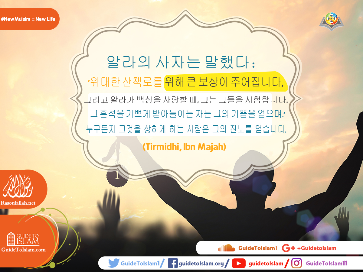 알라의 사자는 말했다