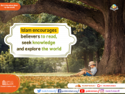Islam encourages seeking  knowledge