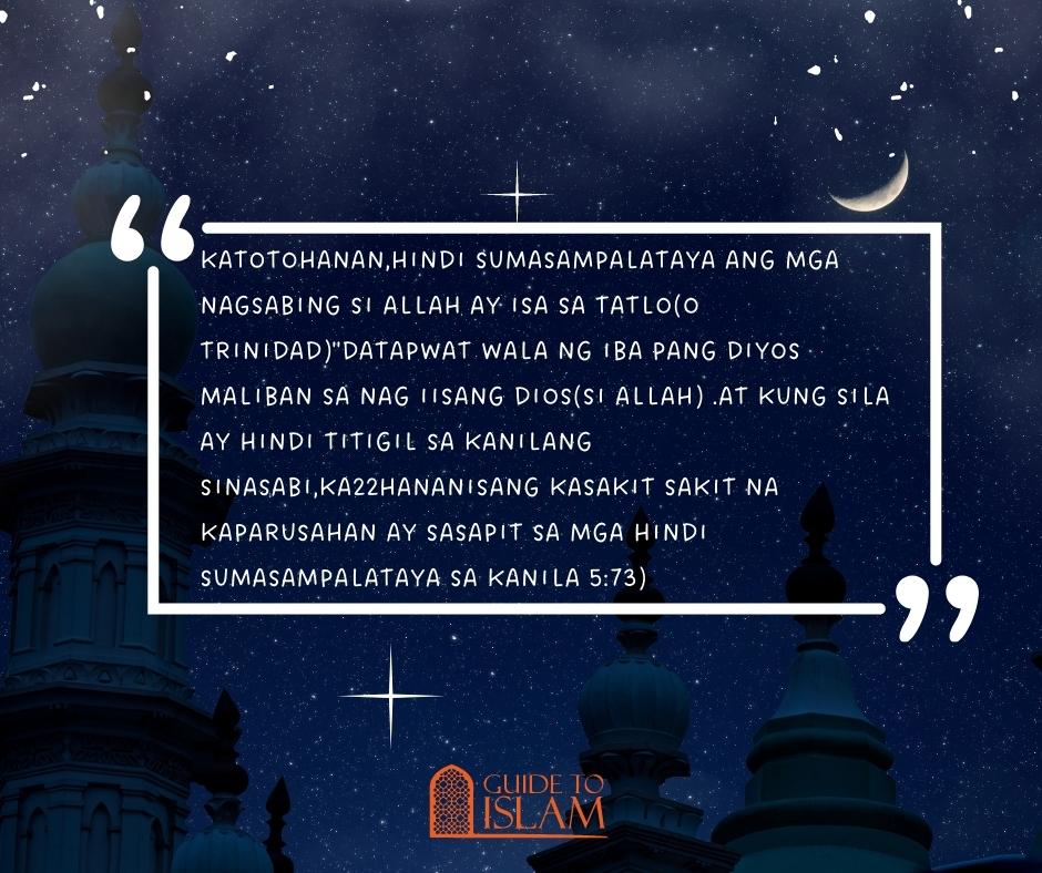 DATAPWAT WALA NG IBA PANG DIYOS MALIBAN  SA NAG IISANG DIOS(SI ALLAH)