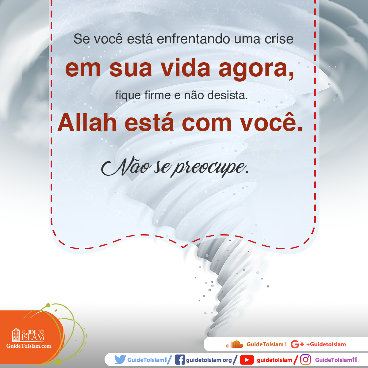 Allah está com você
