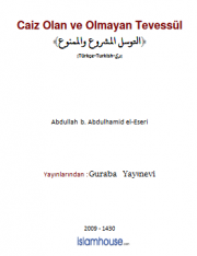 Caiz Olan ve Olmayan Tevessül