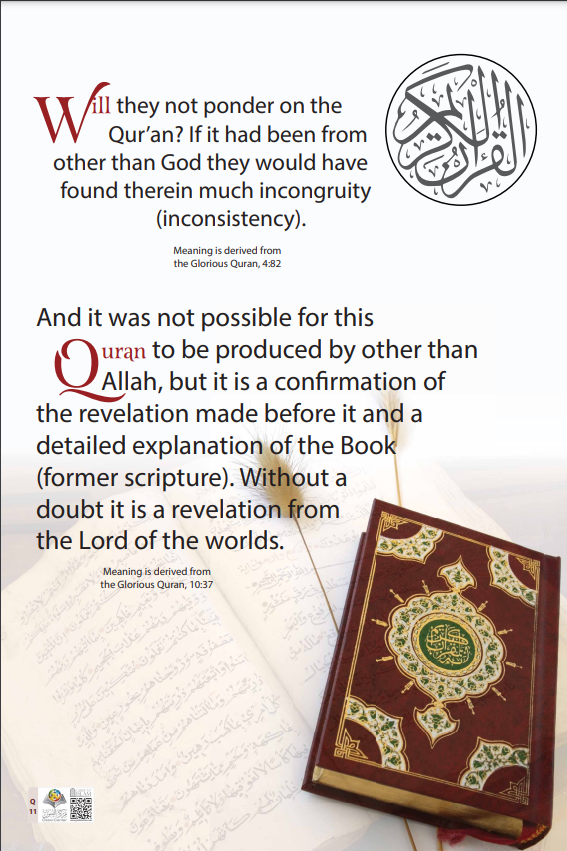 scientific facts - Will they not ponder on the Quran?