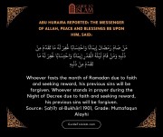 Ramadan: The Month of Forgiveness