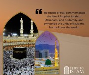 Hajj symbolizes the unity of Muslims