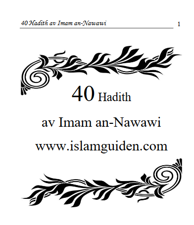 40 Hadith av Imam an-Nawawi