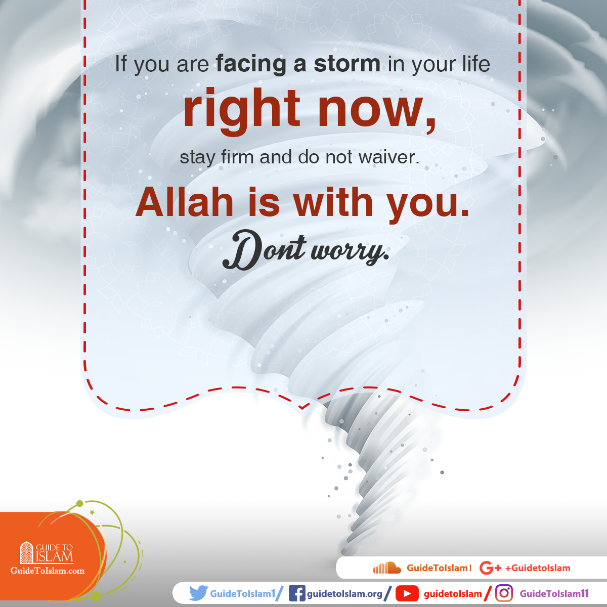 Allah is with you