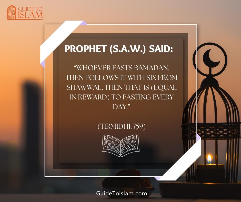 Virtues of Shawwal Fasting