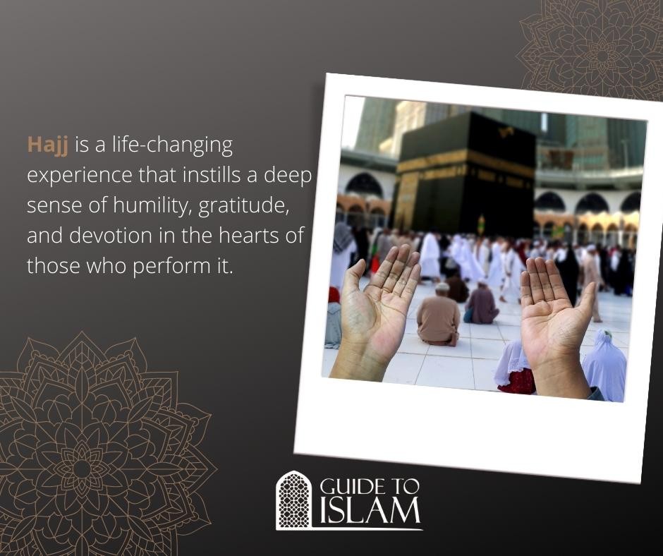 Hajj is a life-changing experience