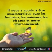 Il Nous A Appris À Être Miséricordieux Avec Les Humains, Les Animaux, Les Oiseaux Et Notre Environnement.