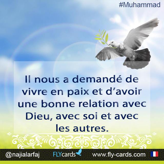 Il Nous A Demandé De Vivre En Paix Et D’avoir Une Bonne Relation Avec Dieu, Avec Soi Et Avec Les Autres.