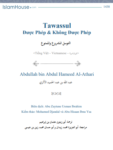 Tawassul Được Phép Và Không Được Phép