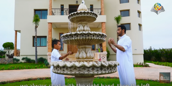 Teaching Ablution for kids