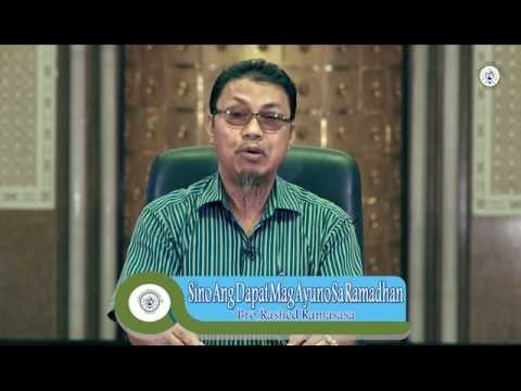 Ang Pag Ayunu Sa Buwan Ng Ramadhan