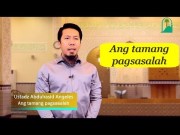 Ang tamang pagsasalah