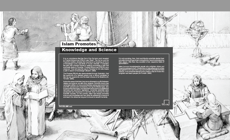 Islam Promotes Knowledge and Science