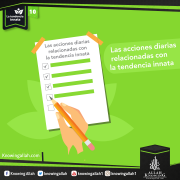 Las acciones diarias relacionadas con la tendencia innata