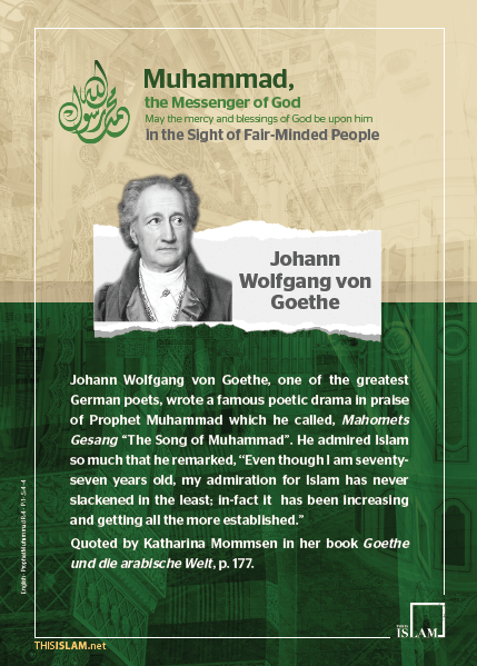 Muhammad, the Messenger of God (PBUH)  in the sight of the fair-minded people - part four