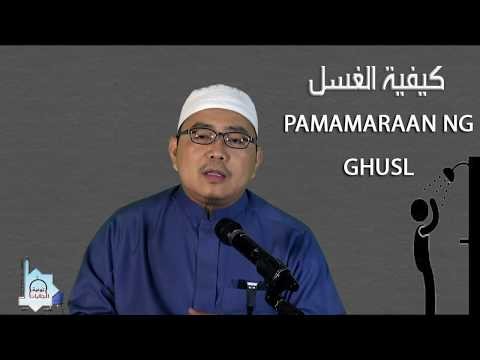 PAMAMARAAN NG GHUSL