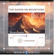 The Quran On Mountains