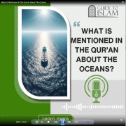 What Is Mentioned In The Qur’an About The Oceans