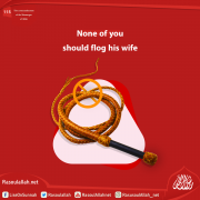 None of you should flog his wife