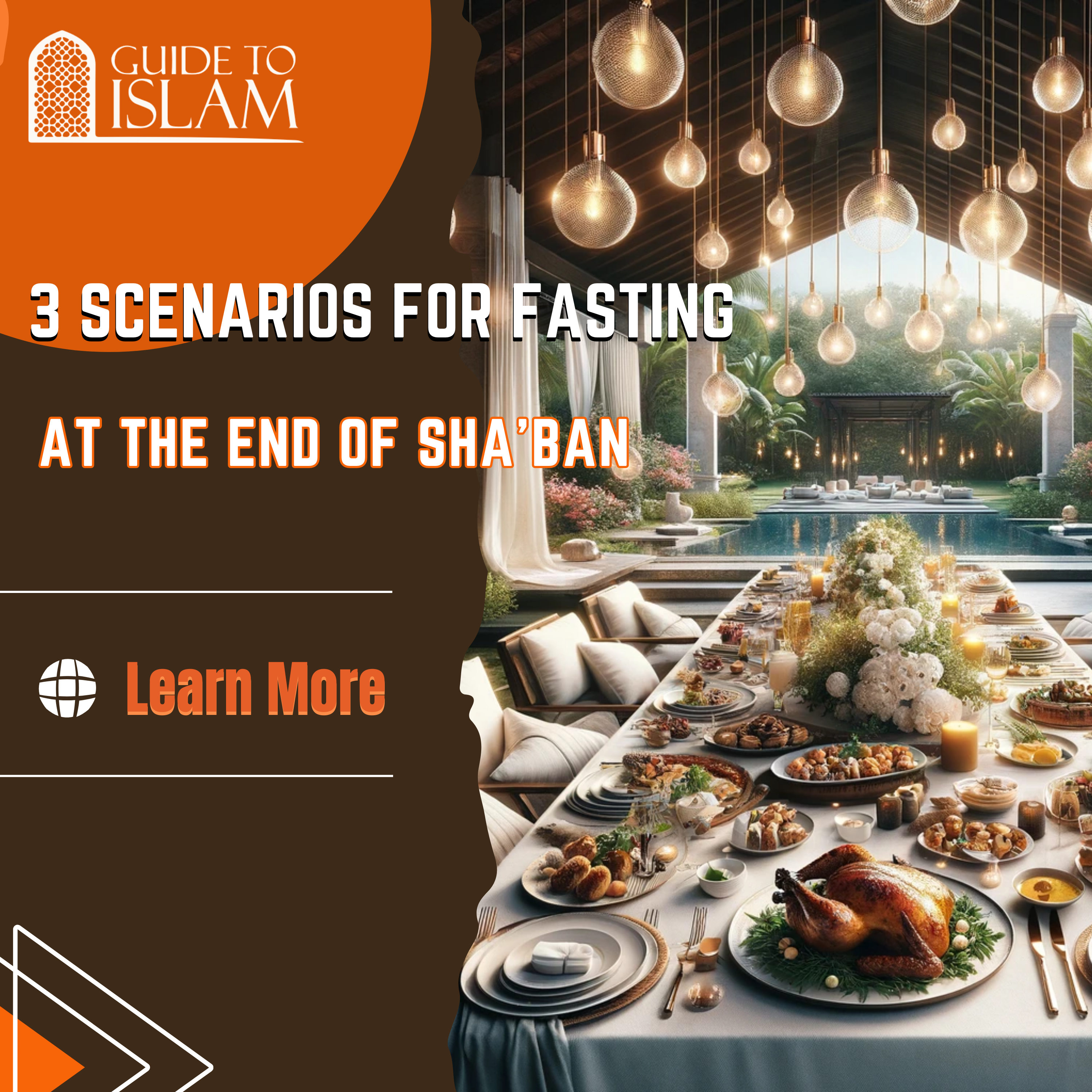 3 Scenarios for fasting at the end of Sha'ban