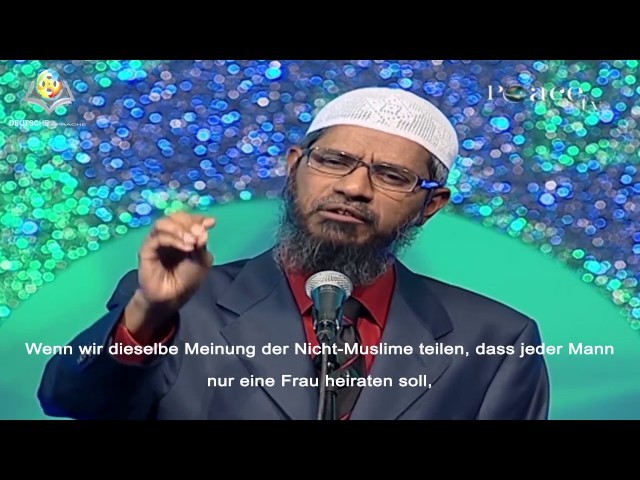 5-Wieso erlaubt der Islam dem Mann die Heirat mit 4 Frauen?