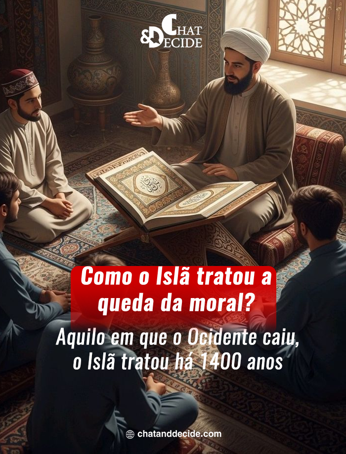 Como o Islã tratou a queda da moral?
