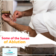 Some of the Sunan of Ablution