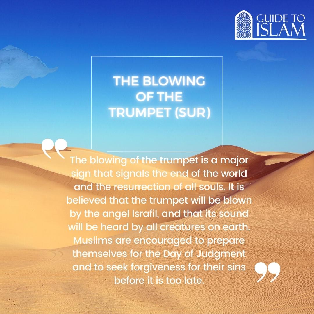 The blowing of the trumpet (Sur)