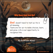 ​Why Does God Test Us?