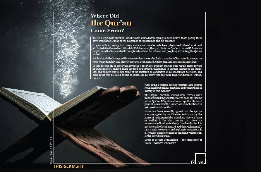 Where Did the Qur’an Come From?